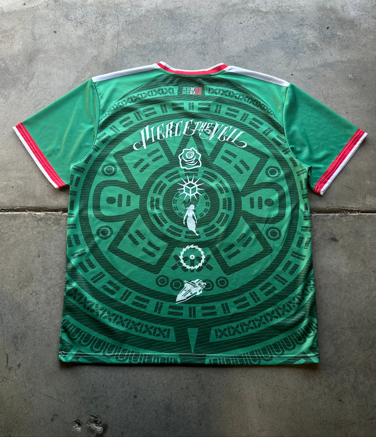 PIERCE THE VEIL MEXICO JERSEY (GREEN)